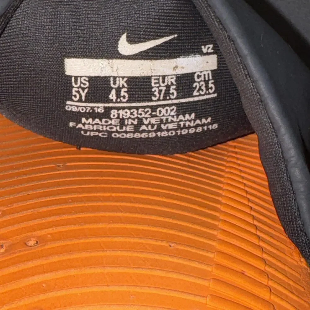 Nike Kids Youth Kawa Slide Slip On Orange 819352-002 Size 5Y